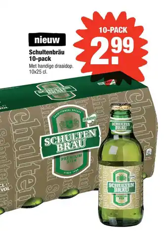 ALDI Schultenbräu 10-Pack aanbieding