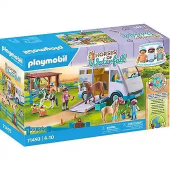 Bol.com PLAYMOBIL Horses of Waterfall Mobiele manege - 71493 aanbieding