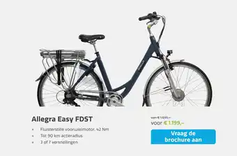 Stella fietsen Allegra Easy FDST aanbieding