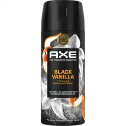 Jumbo Axe Deodorant Bodyspray Black Vanilla 150ML aanbieding