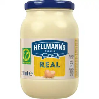 Jumbo Hellmann's Mayo Real 210ml aanbieding