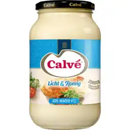 Jumbo Calvé Mayonaise Licht & Romig Pot 650ml aanbieding