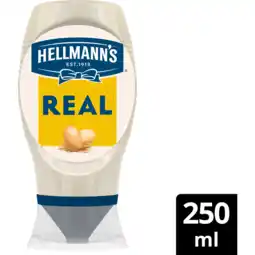 Jumbo Hellmann's Mayonaise Real 250ml aanbieding