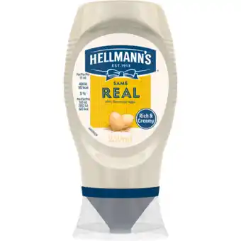 Jumbo Hellmann's Mayonaise Real 250ml aanbieding