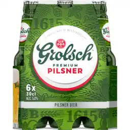 Jumbo Grolsch Bier Flessen 6 x 30cl aanbieding