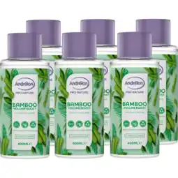 Jumbo Andrélon Pro Nature Haarconditioner Bamboo Volume Boost 6 x 400ml aanbieding