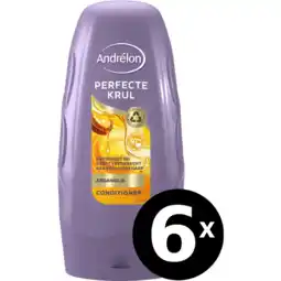 Jumbo Andrelon Conditioner Perfecte Krul 6 x 250ml aanbieding
