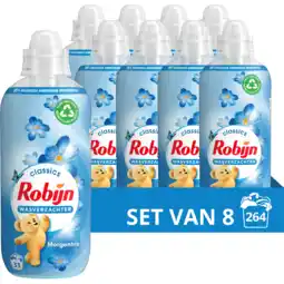 Jumbo Robijn Classics Wasverzachter Morgenfris 8 x 33 wasbeurten aanbieding