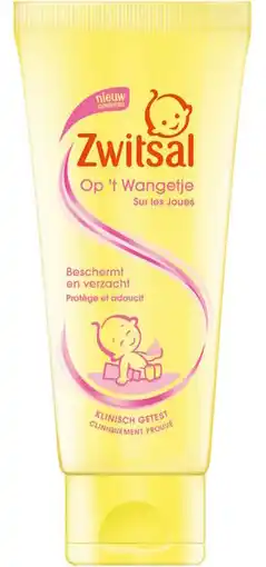 De Online Drogist Zwitsal Creme Op T Wangetje aanbieding