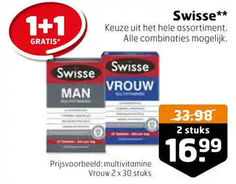 Trekpleister Swisse aanbieding