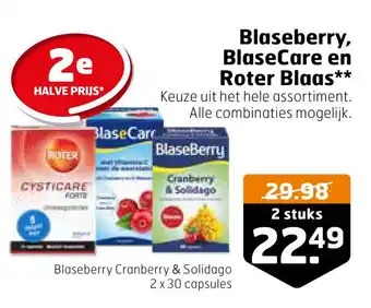 Trekpleister Blaseberry, BlaseCare en Roter Blgs aanbieding