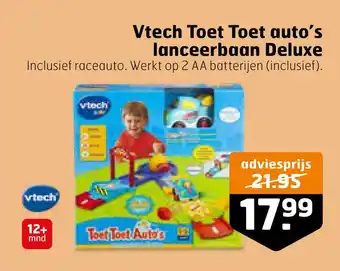 Trekpleister Vtech Toet Toet auto's lanceerbaan Deluxe aanbieding