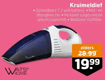 Trekpleister Kruimeldief aanbieding