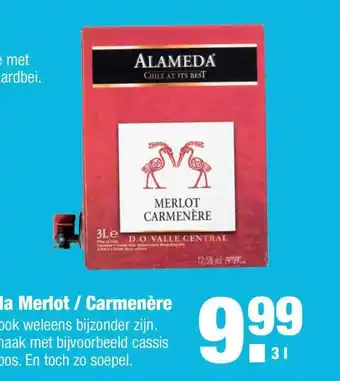 ALDI Alameda merlot - carmenère aanbieding