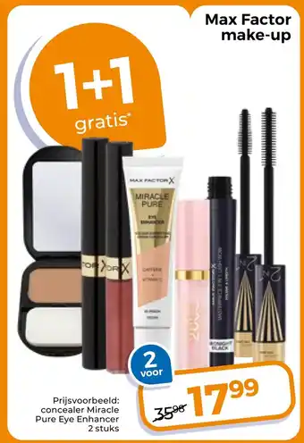 Trekpleister Max Factor make-up aanbieding