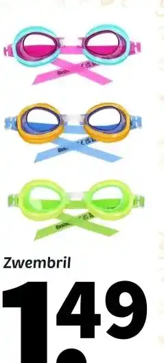 Wibra Zwembril aanbieding