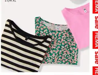 HEMA Alle dames t shirts aanbieding