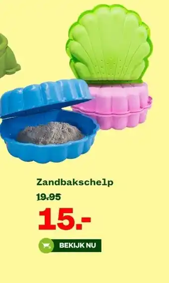 Welkoop Zandbakschelp aanbieding