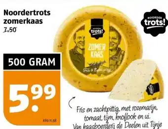 Poiesz Noordertrots zomerkaas aanbieding