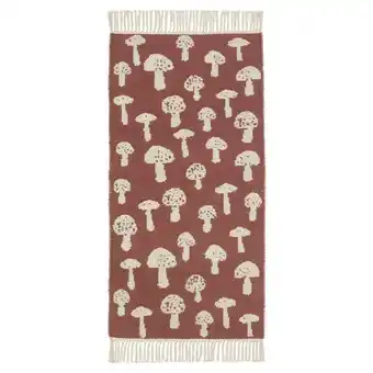 Kwantum Vloerkleed Mushi Rood aanbieding