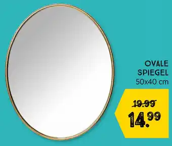 Xenos Ovale spiegel aanbieding