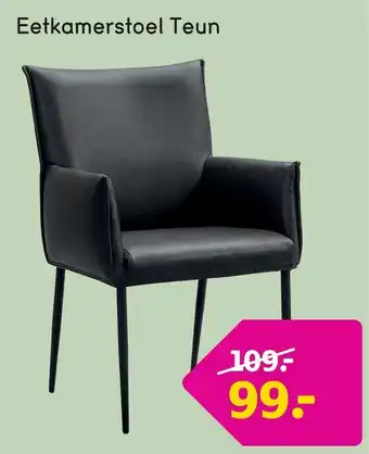 Leen Bakker Eetkamerstoel Teun aanbieding