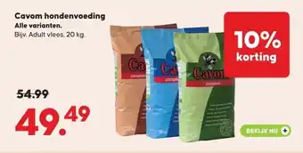 Pets Place Cavom hondenvoeding aanbieding