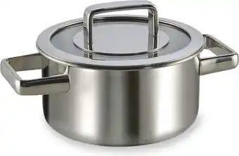 Bol.com Habonne Royal Kookpan - 16 cm - met glazen deksel aanbieding
