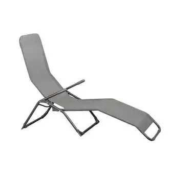 Leen Bakker Ligbed Parma - antracietgrijs - 149x60x102 cm aanbieding