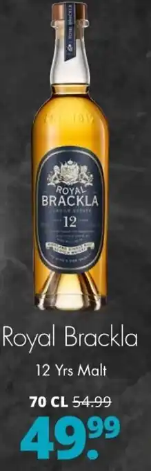 Mitra Royal Brackla 12 Yrs Malt 700ml aanbieding