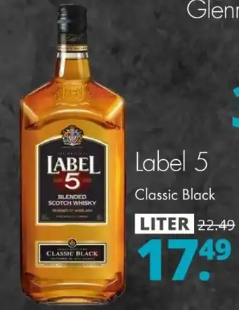 Mitra Label 5 Classic Black 1L aanbieding