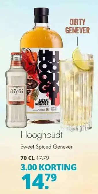 Mitra Hooghoudt Sweet Spiced Genever 700ml aanbieding