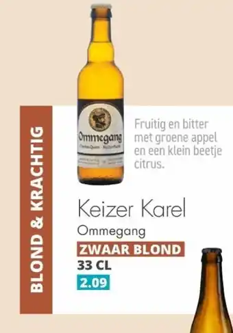 Mitra Keizer Karel Ommegang 330ml aanbieding