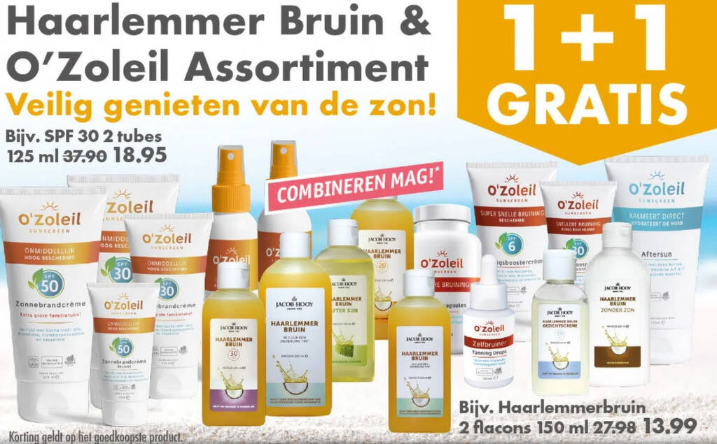 Haarlemmer Bruin & O'Zoleil Assortiment aanbieding bij Gezond & Wel