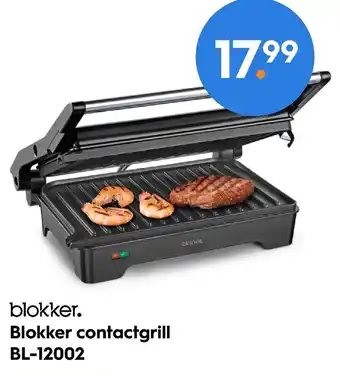 Blokker Blokker Contactgrill BL-12002 aanbieding