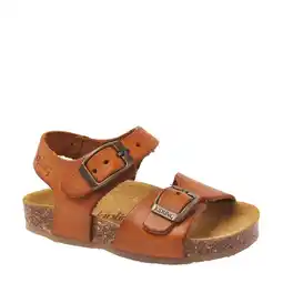 Wehkamp Kipling leren sandalen cognac aanbieding