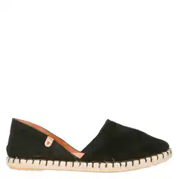Wehkamp Verbenas Carmen suède espadrilles zwart aanbieding