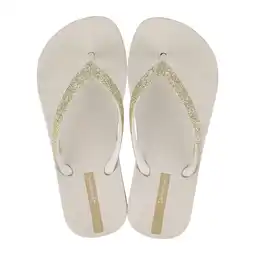 Wehkamp Ipanema Anatomic Lolita teenslippers met glitters beige/goud aanbieding