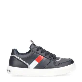 Wehkamp Tommy Hilfiger sneakers donkerblauw aanbieding