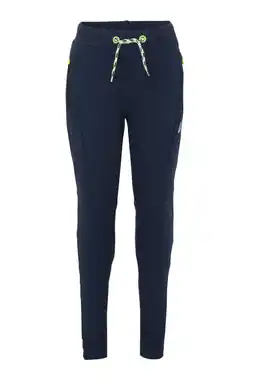 Wehkamp DJ Dutchjeans regular fit joggingbroek zwart melange aanbieding
