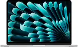 MediaMarkt APPLE MacBook Air (2024) Zilver - 13.6 inch - Apple M3 8-core GPU - 8 GB - 256 GB aanbieding