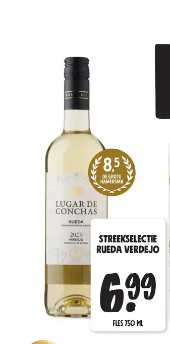 Jumbo STREEKSELECTIE RUEDA VERDEJO 750 ML aanbieding