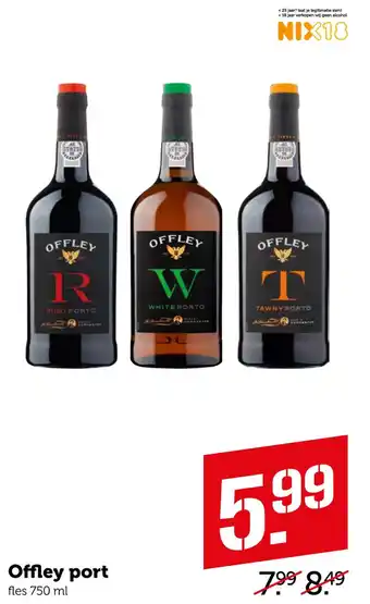 Coop Offley port 750ml aanbieding