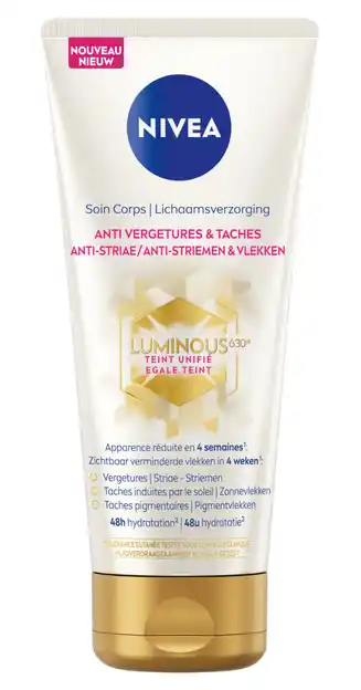 De Online Drogist Nivea Luminous630 Anti-Striae Bodycrème aanbieding