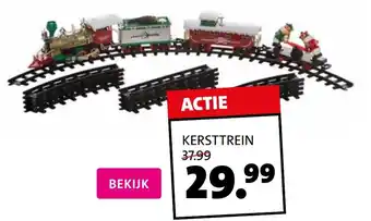 Intratuin Kersttrein aanbieding