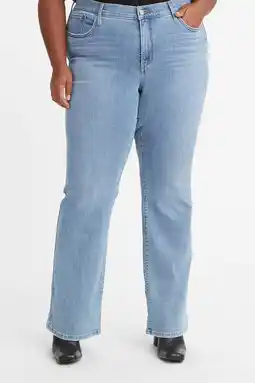 Wehkamp Levi's Plus 315 shaping bootcut jeans light denim aanbieding