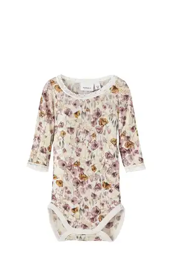 Wehkamp NAME IT BABY wollen romper NBFWANG all over print aanbieding