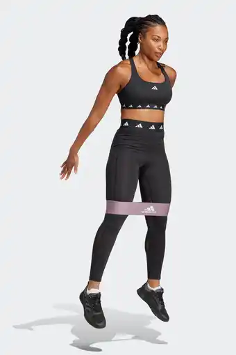 Wehkamp adidas Performance sportlegging zwart aanbieding
