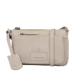 Wehkamp BURKELY leren crossbody tas Soft Skylar beige aanbieding