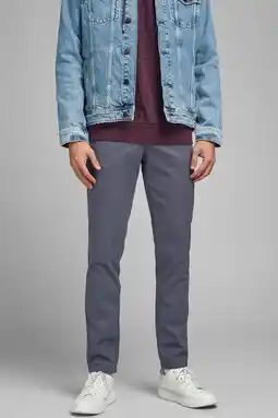 Wehkamp JACK & JONES JEANS INTELLIGENCE slim fit broek JJIMARCO JJBOWIE asphalt aanbieding